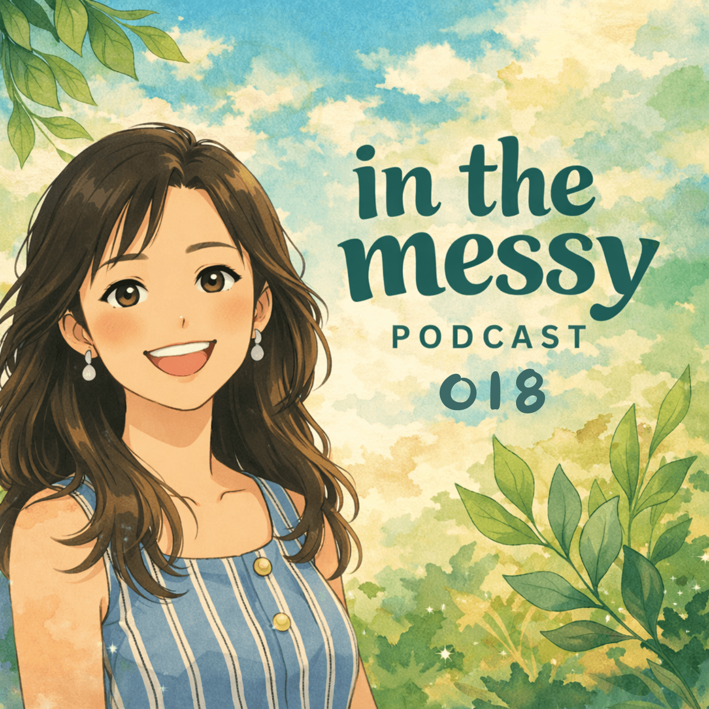 Why Healthy Love Feels Scary - In The Messy Relationship Podcast cover
