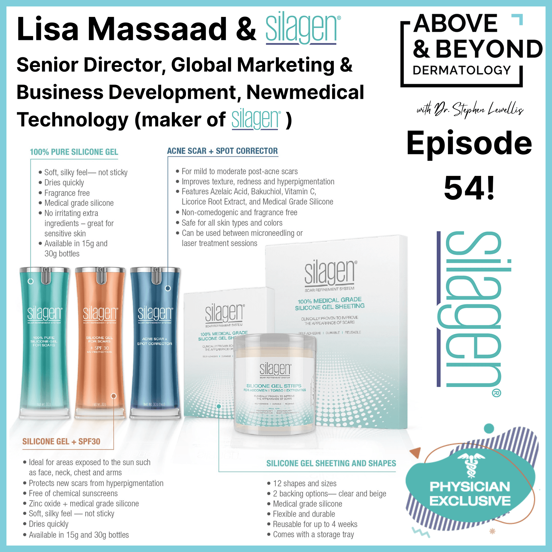 Your Patients Have Scar Anxiety... Learn How to Help Them! | Lisa Massaad & Silagen — Above & Beyond Dermatology cover