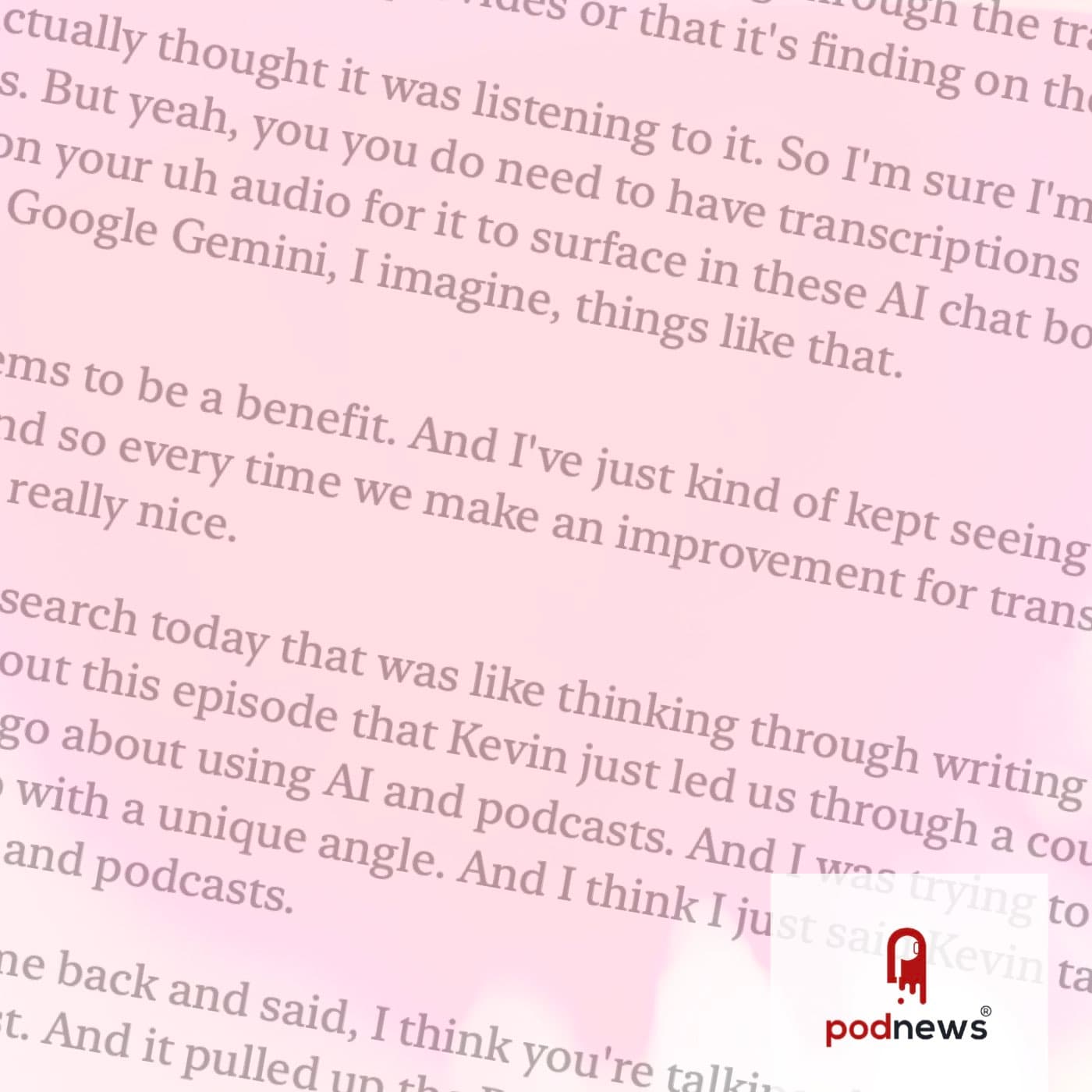 Buzzsprout adds free transcripts - Podnews Daily - podcast industry news cover