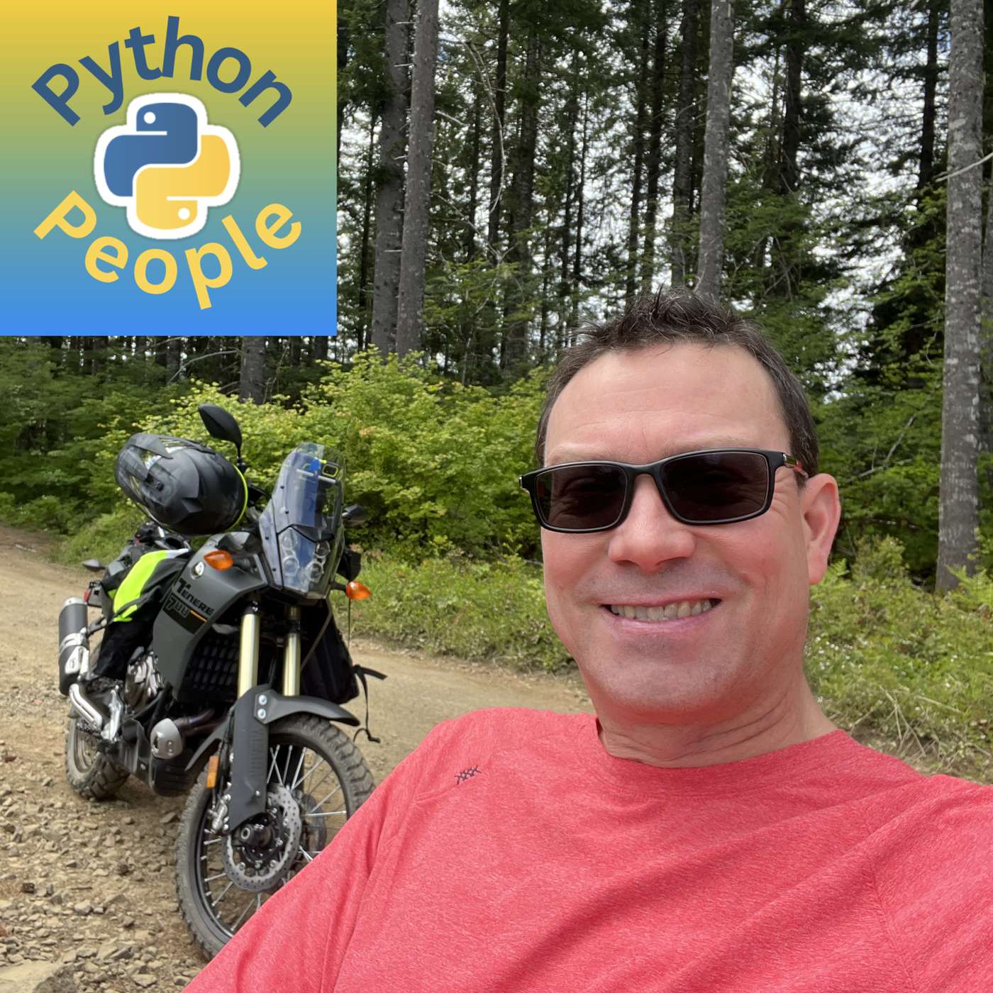 Michael Kennedy - Talk Python and Motorcycles - Python People cover