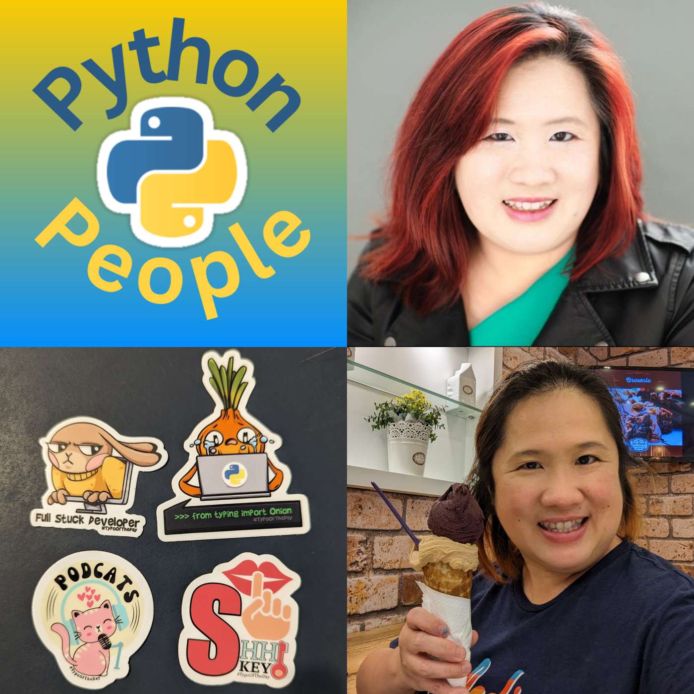 Mariatta Wijaya - Python Documentation, PyLadies, Keeping Fish, Public Speaking - Python People cover