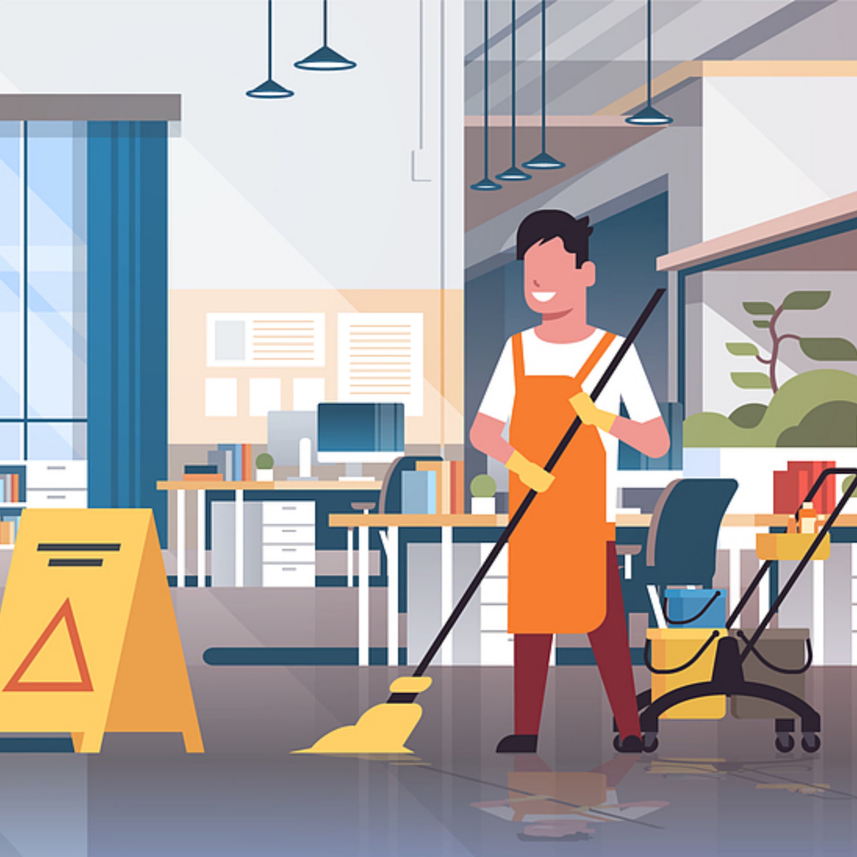 Where can cleaners rest? - Round Table China cover