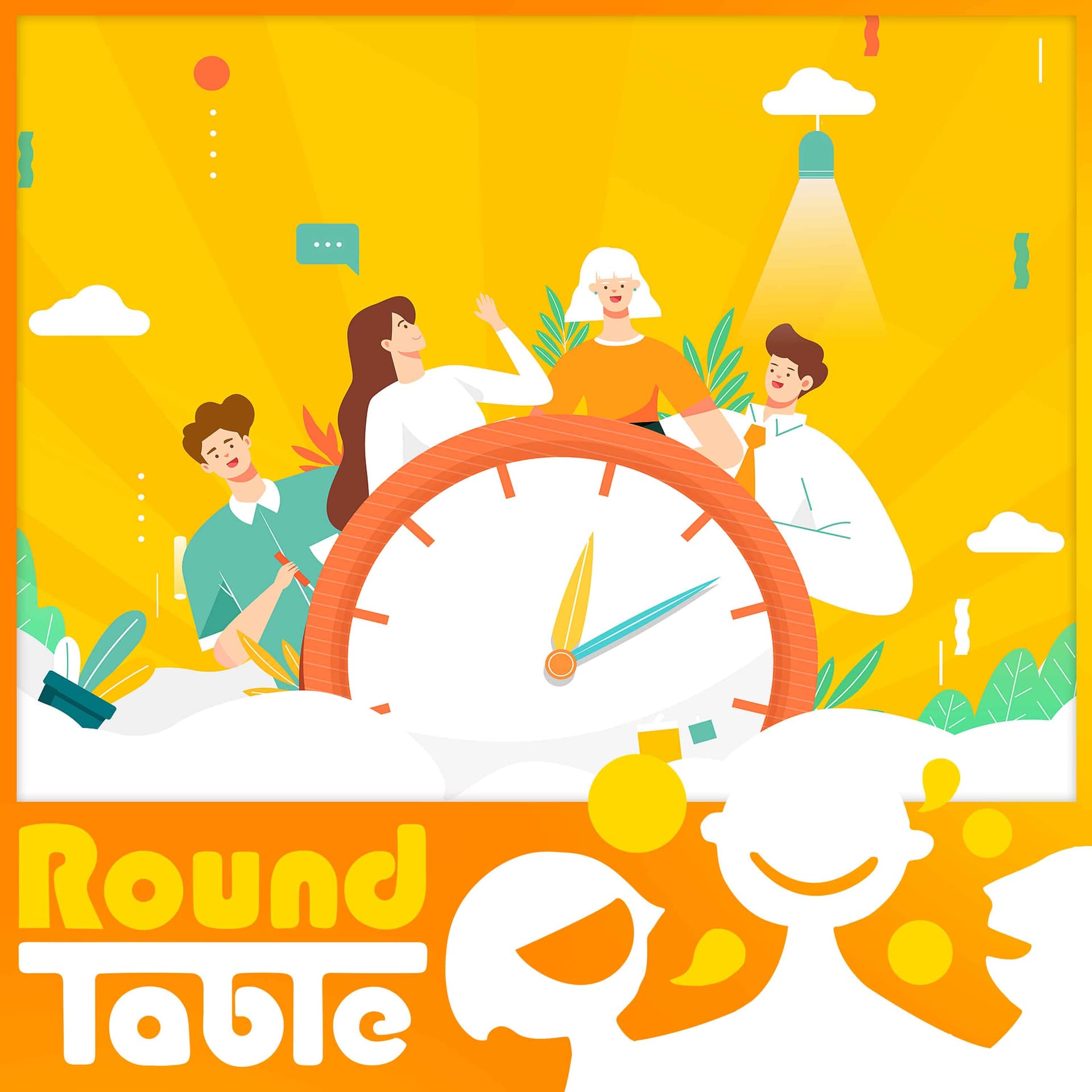 The Full Circle: First meetings, silver-haired students，time-honored brands - Round Table China cover