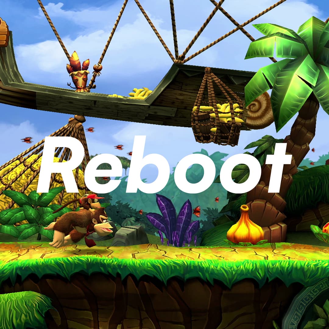 Donkey Kong Country Returns, Switch 2 og Silo sesong 2 – RBT•XCIX - Reboot cover