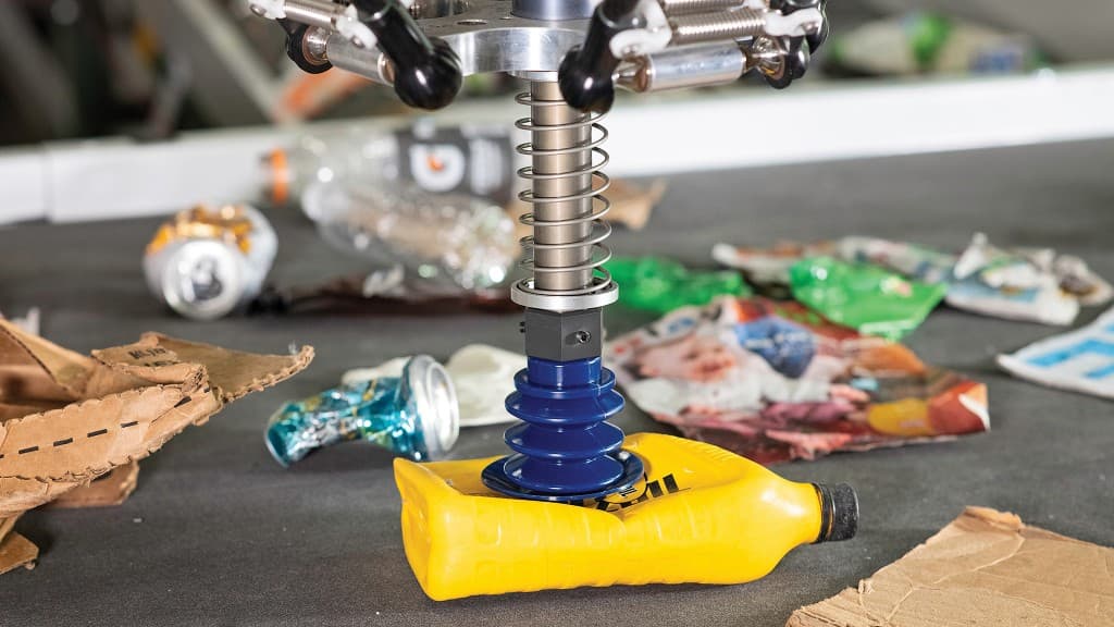 ep.366: Deep Learning Meets Trash: Amp Robotics’ Revolution in Materials Recovery, with  Joe Castagneri — Robohub Podcast cover