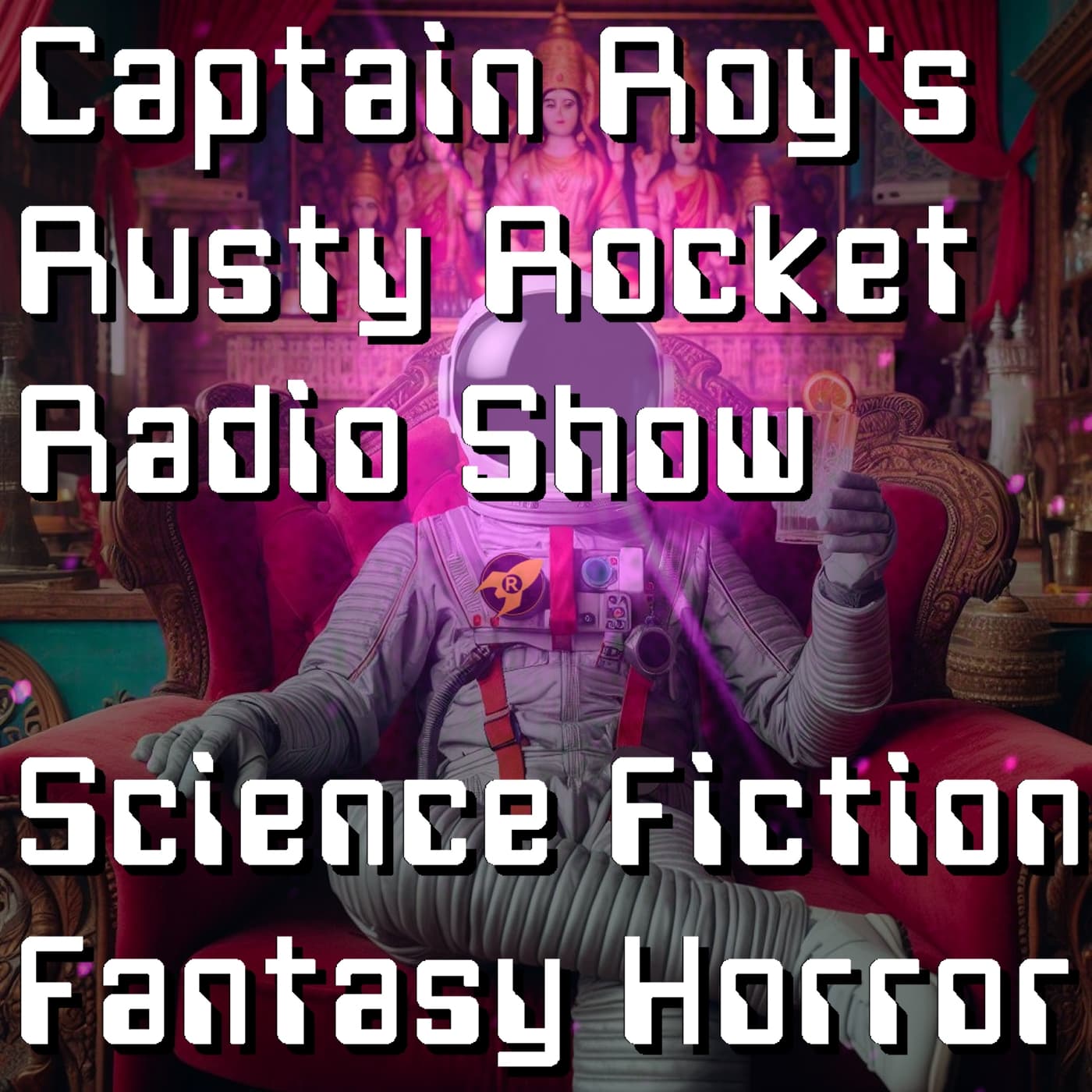 Captain Roy's Rusty Rocket Radio Show: THE UK Geek Science Fiction, Fantasy, Horror, and Doctor Who Podcast cover