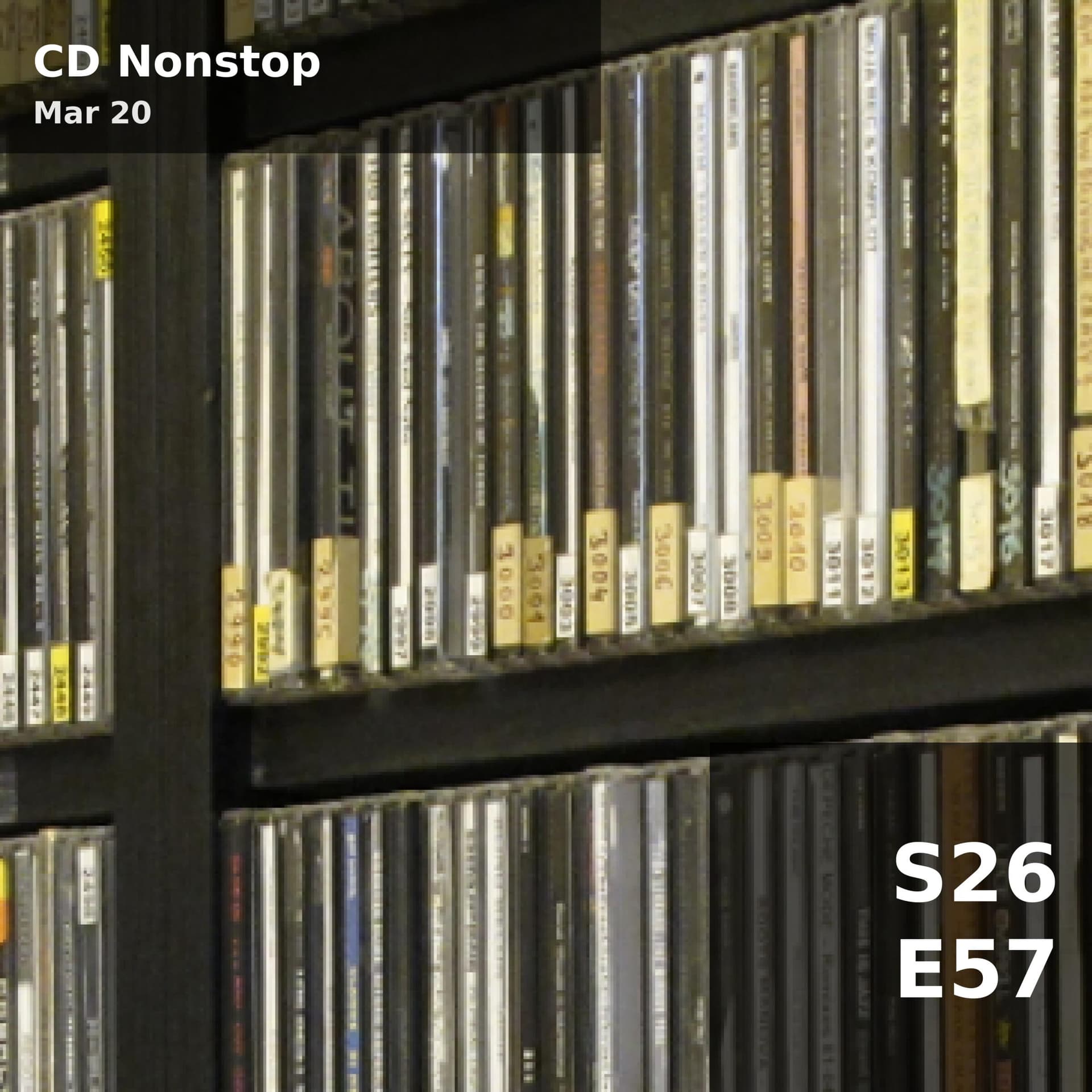 CD Nonstop (S26E57) — Fri 20th Mar | 19h - 20h - Radio 1 Timemachine (RSS) cover