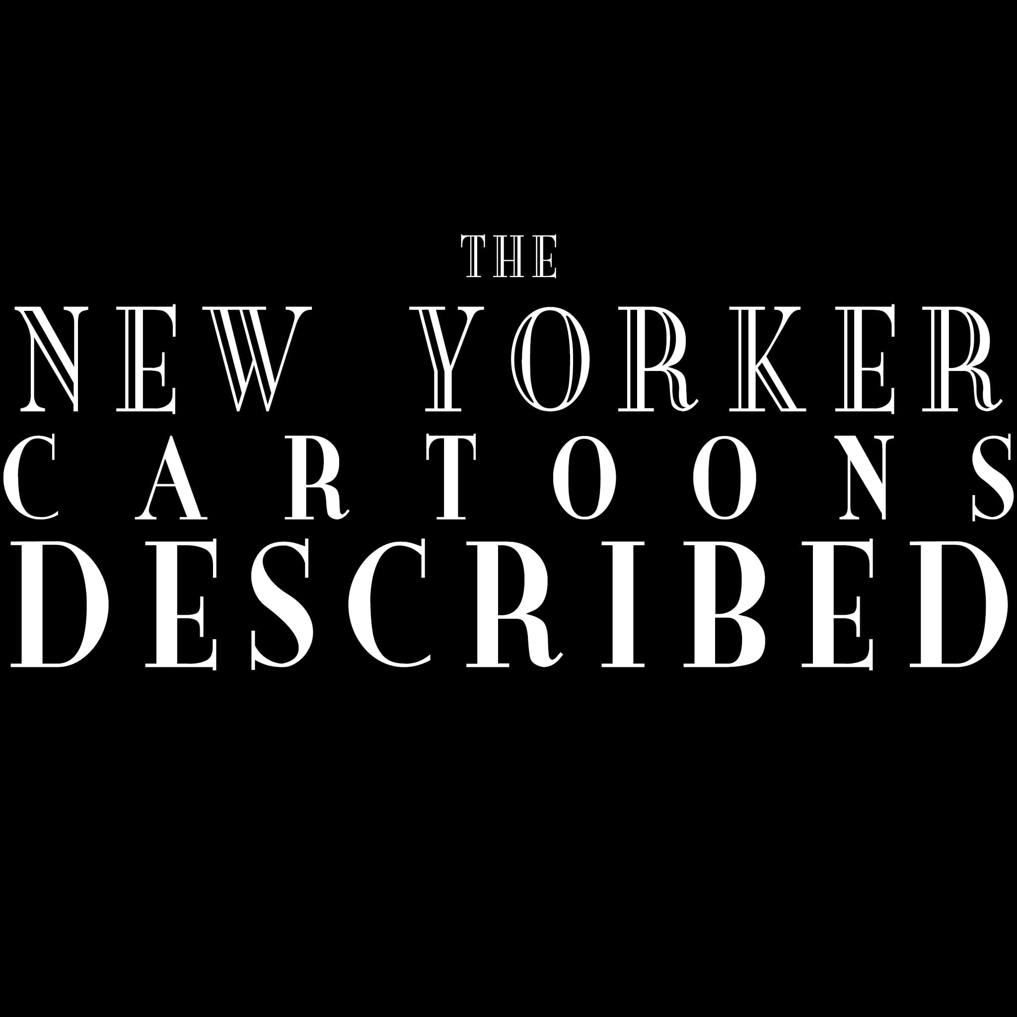 The New Yorker Cartoons Described cover