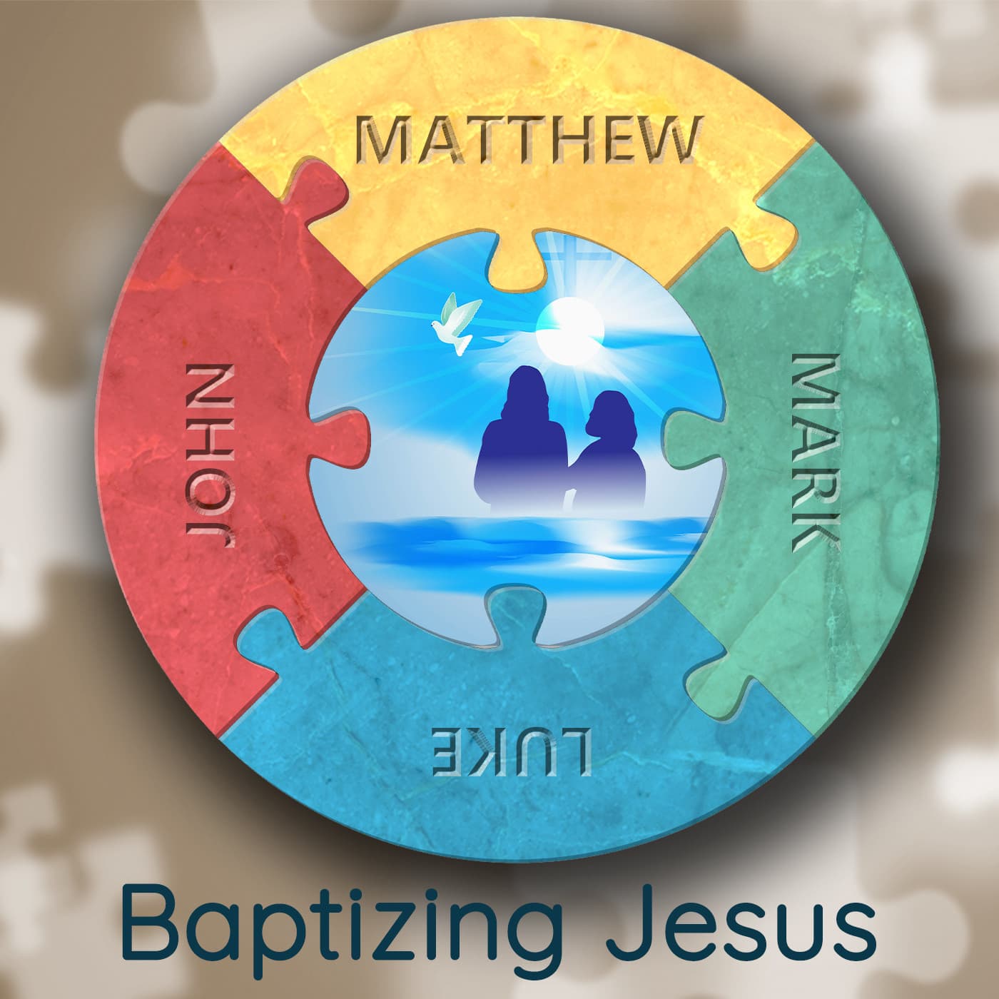 Baptizing Jesus - Sermons- Trinity Bible Fellowship Davenport cover