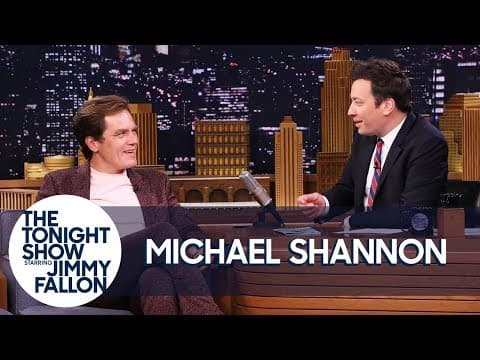 Michael Shannon Unwinds with Alvin and the Chipmunks Before Broadway Shows - The Tonight Show Starring Jimmy Fallon cover