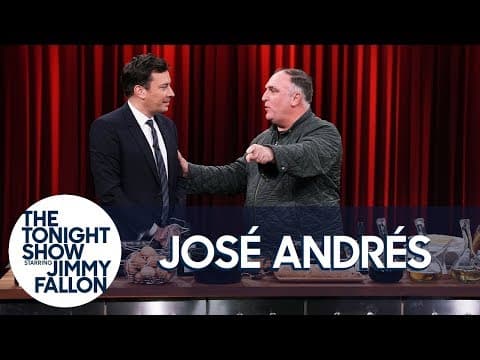 Chef José Andrés Teaches Jimmy to Make Tortilla Española — The Tonight Show Starring Jimmy Fallon cover