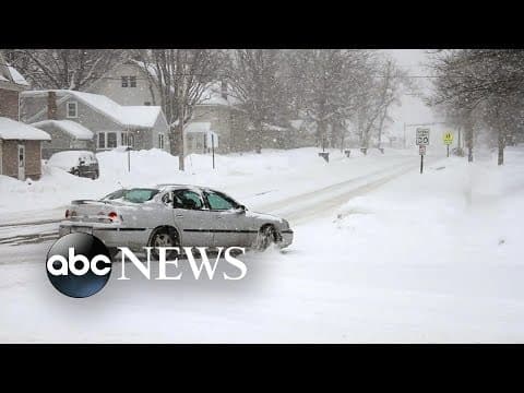 Cross-country storms cause chaos in Midwest, Northeast - ABC News cover