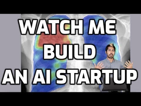 Watch Me Build an AI Startup - Siraj Raval cover