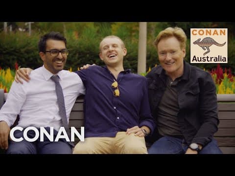 Conan Hangs Out With His Good Mates In Sydney - CONAN on TBS - Team Coco cover