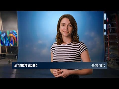 Violett Beane on Autism - CBS cover
