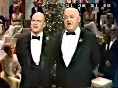 Hogan's Heroes Werner Klemperer & John Banner sing Silent Night Stille Nacht + Robert Clary LeBeau — spookylorre cover