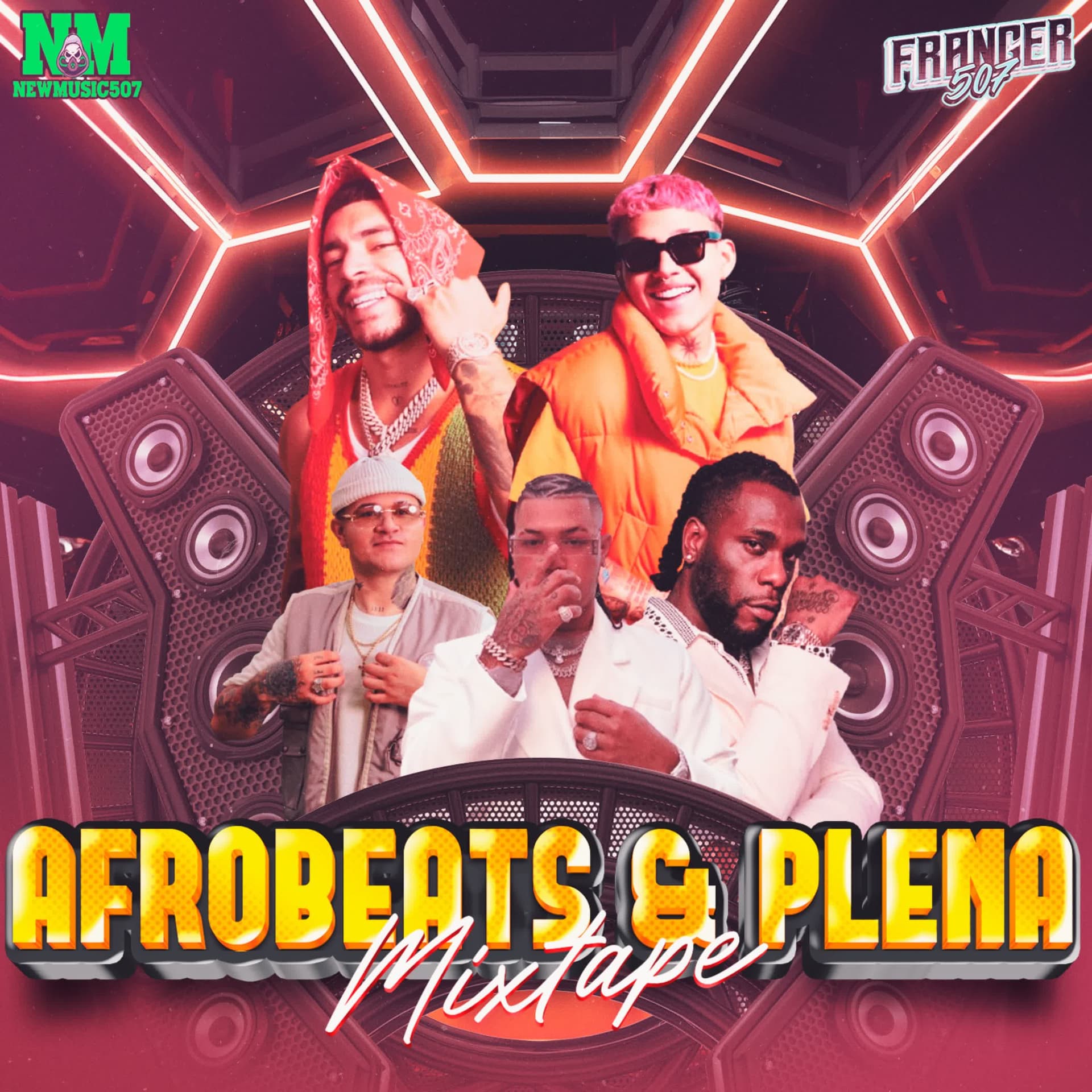 AFROBEATS & PLENAS MIXTAPE By Franger507 - Franger507 cover