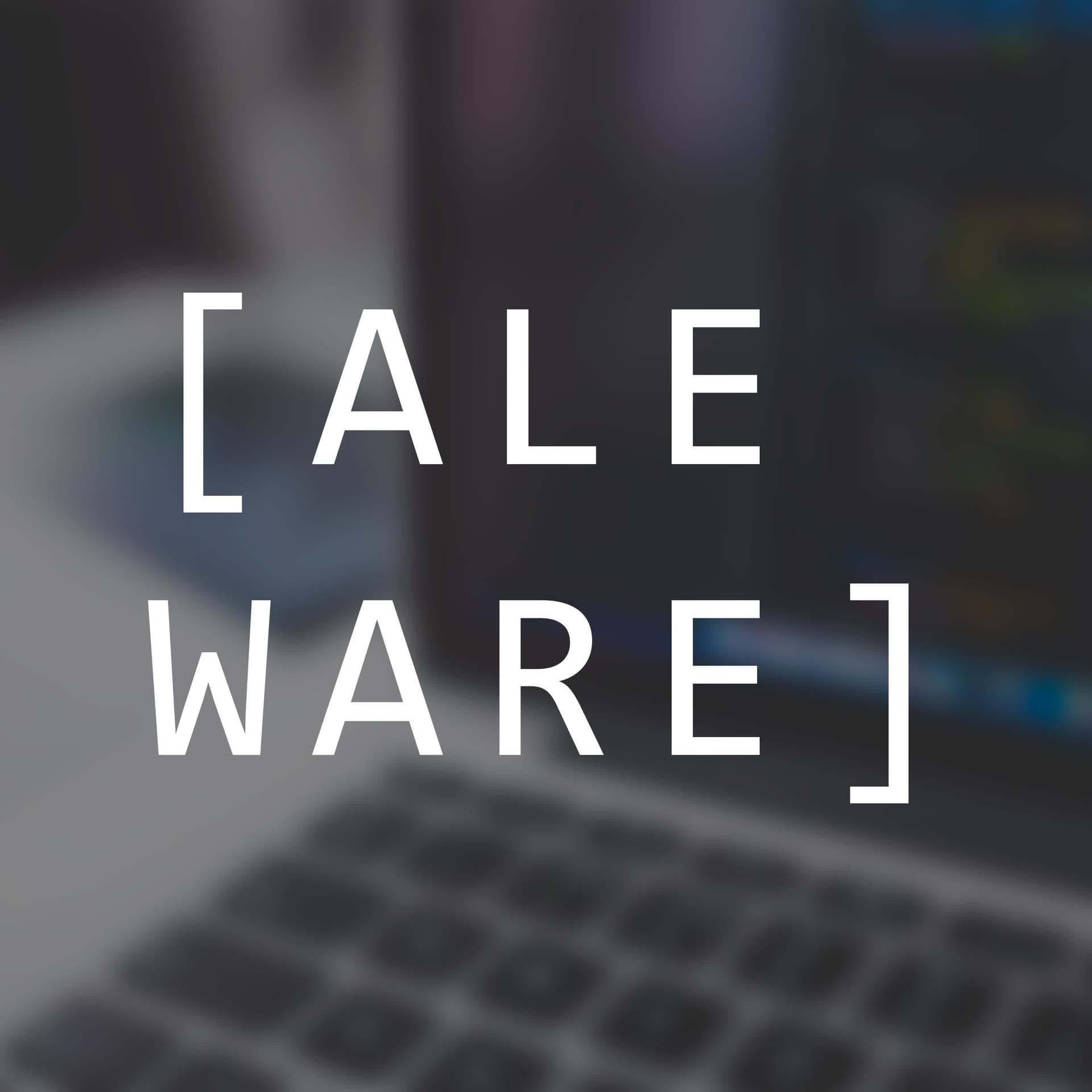 Aleware (English version) cover