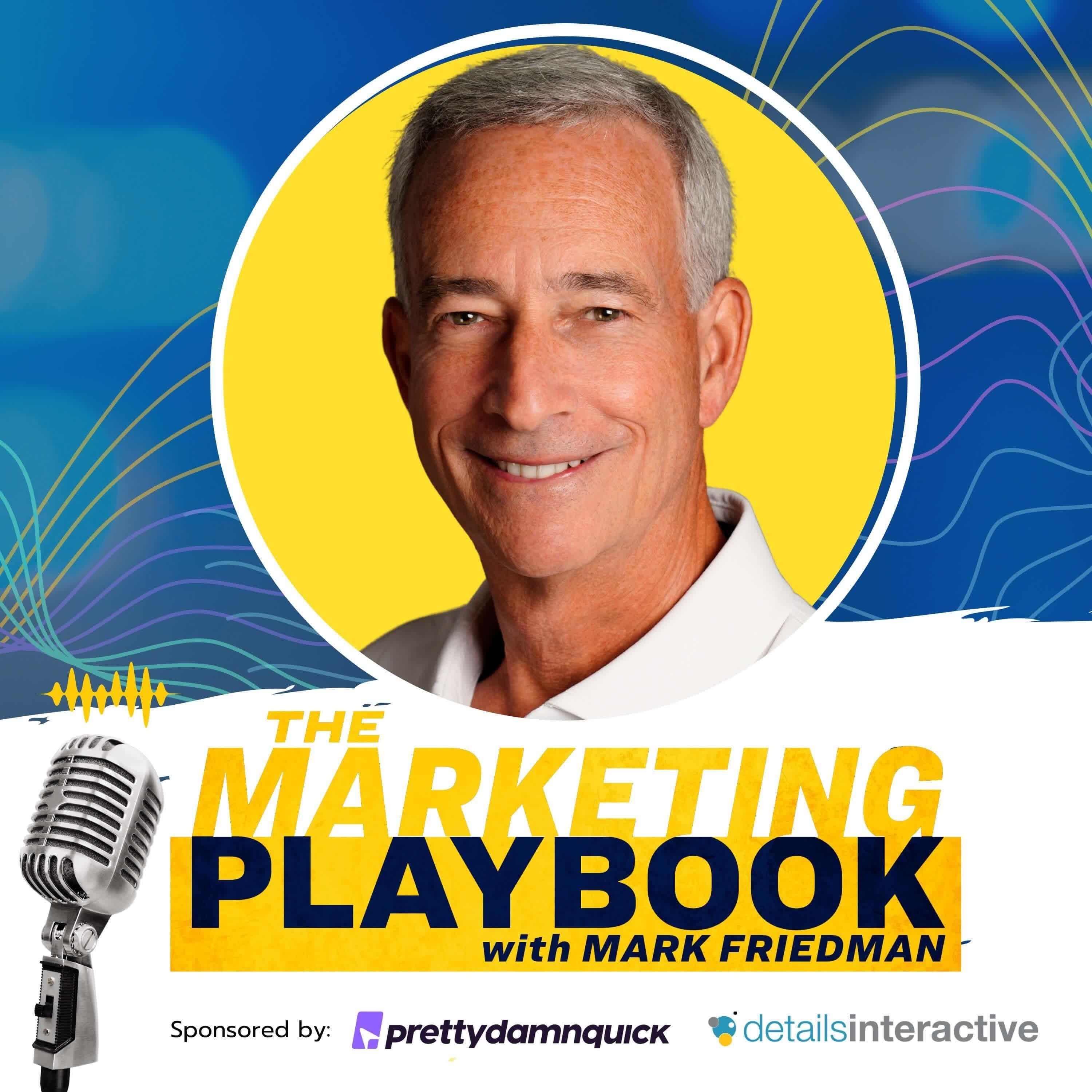 The Marketing Playbook with Mark Friedman cover