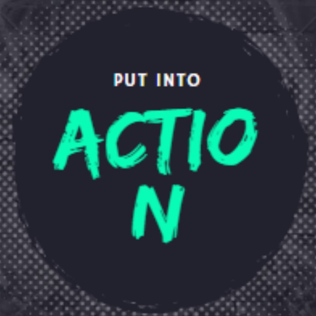 Have you ever thought maybe is not your English? - PUT INTO ACTION cover