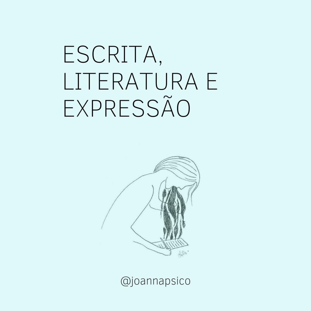 Escrita, literatura e expressão - Joanna Psico cover