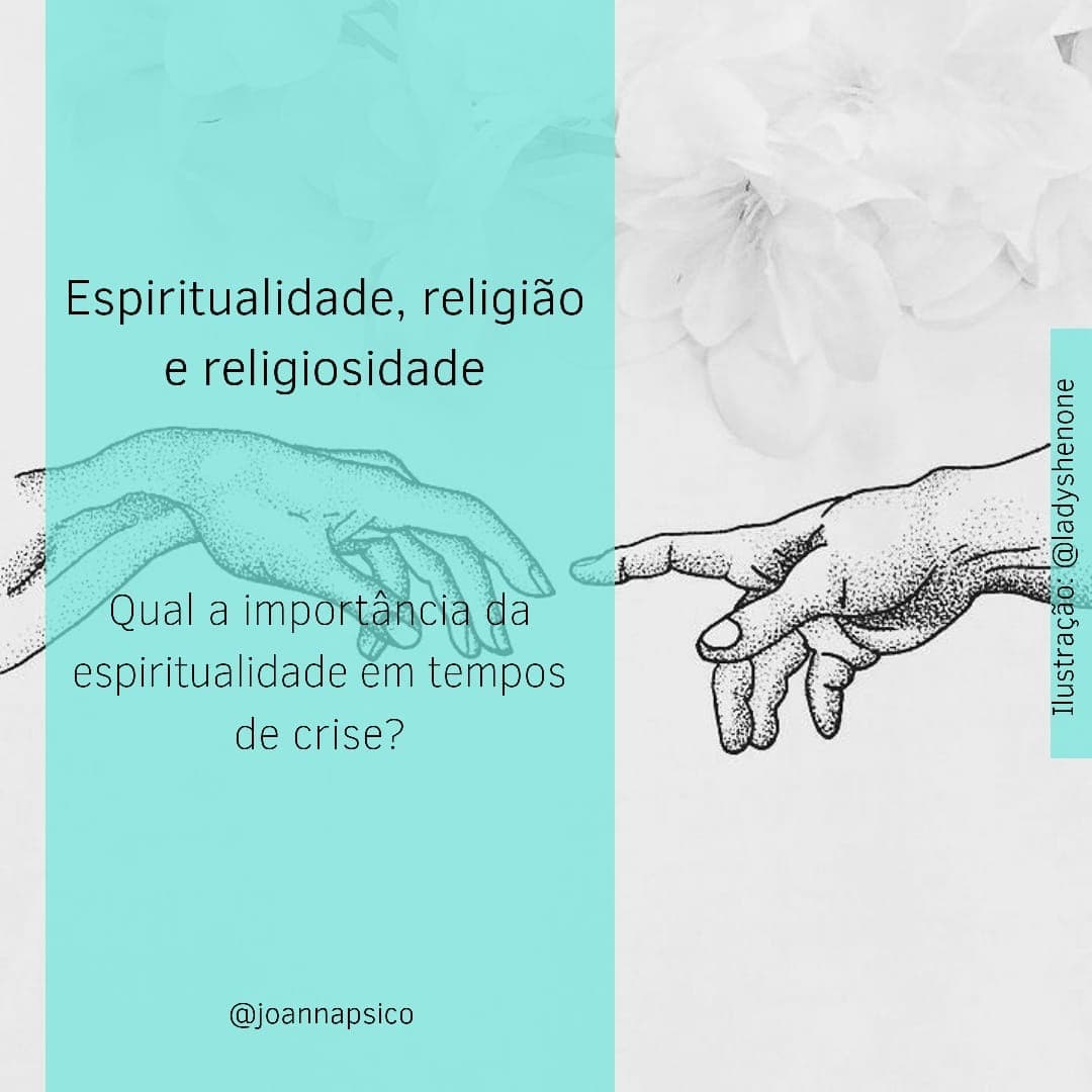 Espiritualidade, religião e religiosidade - Joanna Psico cover