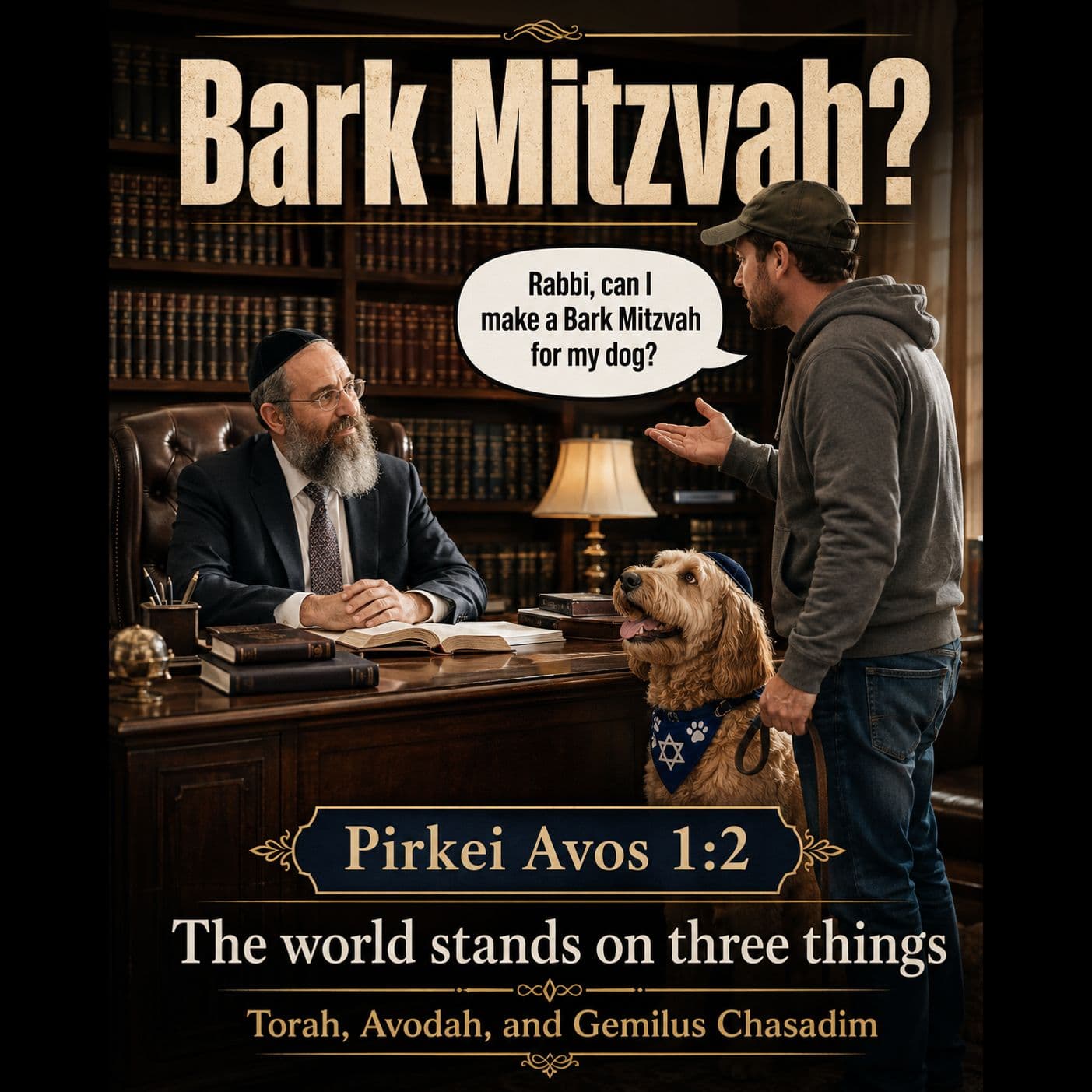 Rabbi, can my dog have a Bark Mitzvah? — Marriage Pro with Rabbi Reuven Epstein cover