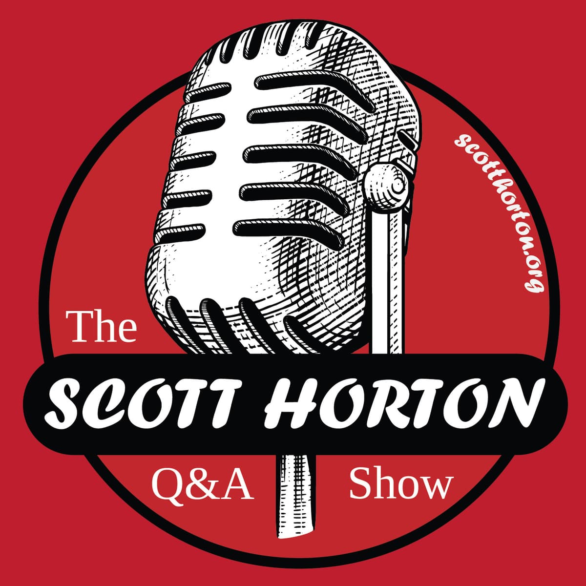 2/19/23 – Scott’s Speech at the Rage Against The War Machine protest - Scott Horton Show - Q & A Shows cover