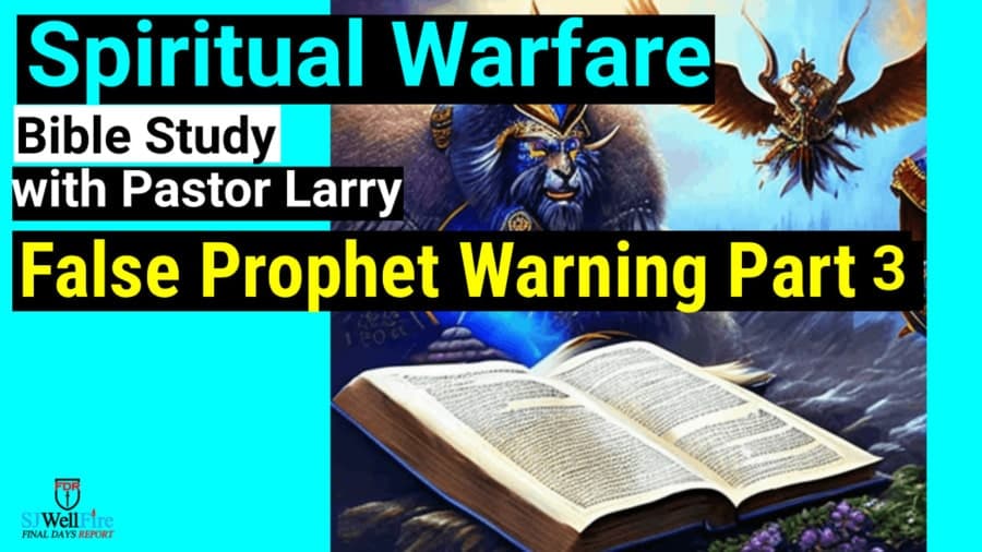 How to Spot a False Prophet Part 3 | Brother Larry Bible Study - SJWellFire: Final Days Report cover