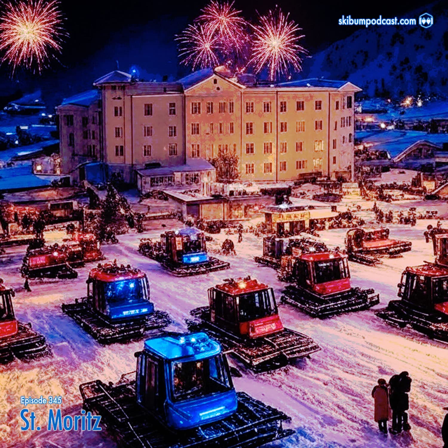 Podcast #345 – St. Moritz - The Ski Bum Podcast cover