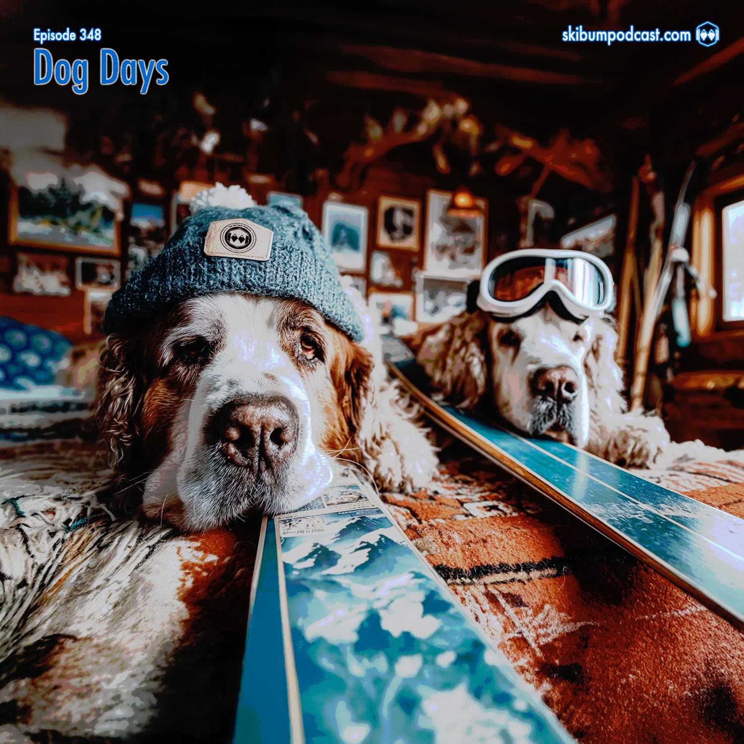Podcast #348 – Dog Days - The Ski Bum Podcast cover