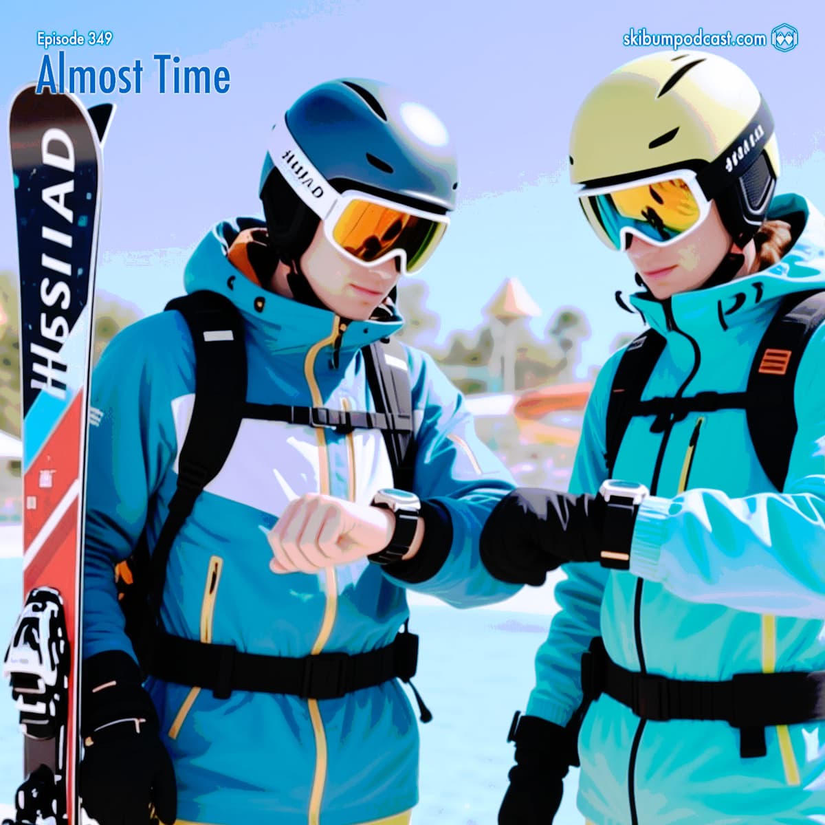Podcast #349 – Almost Time - The Ski Bum Podcast cover