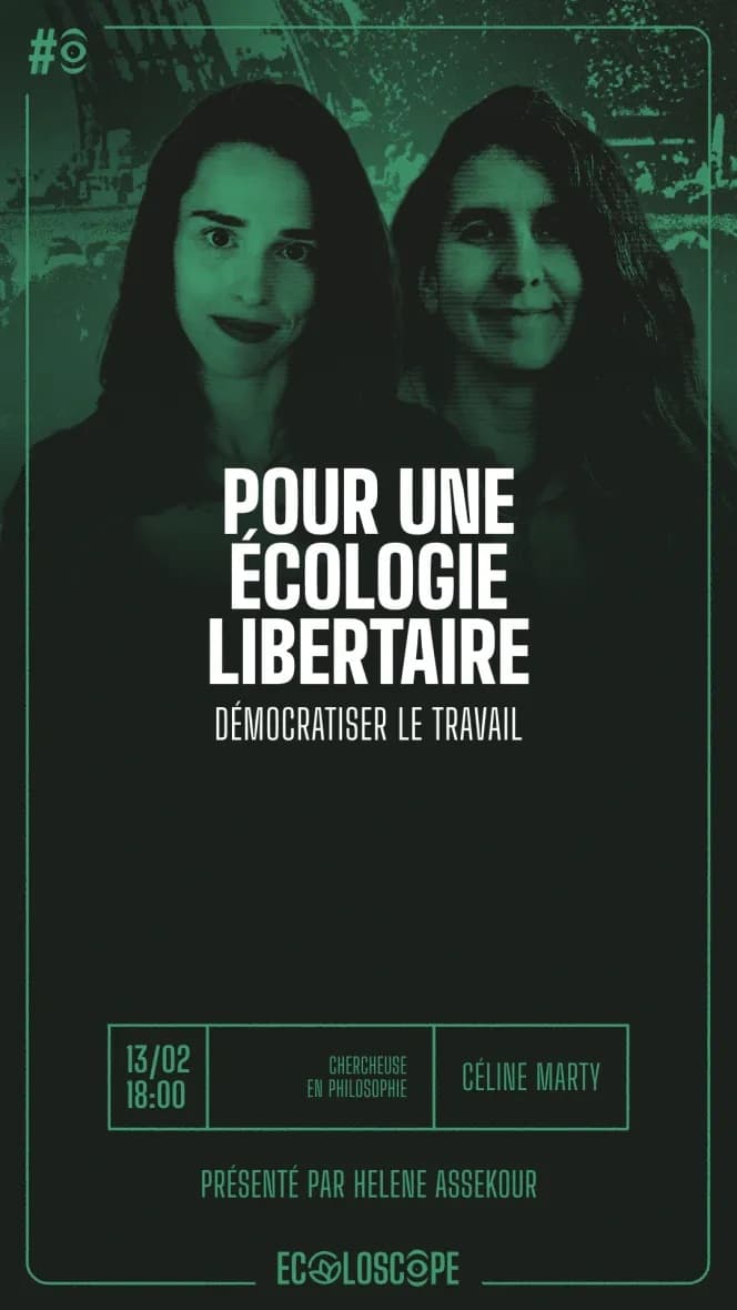 «Démocratiser le travail, libérer le temps»: l’utopie qui pourrait sauver la planète - S11E22 - Vendredi 13 Février 2026 - Au Poste cover