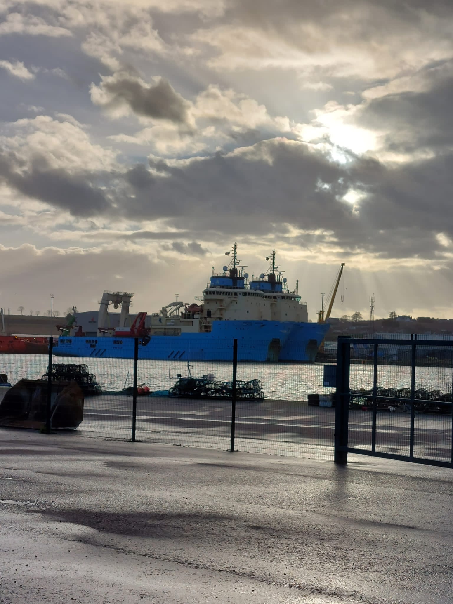 Les navires du port de Montrose vous souhaitent la bonne année — Blo-blo-blog cover