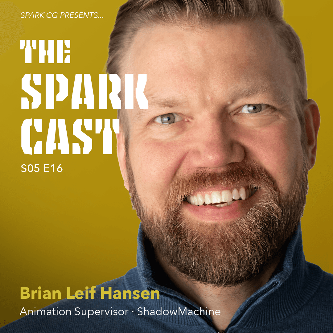 S05E16: Brian Leif Hansen: Cooking Up Animation - The Spark Cast cover