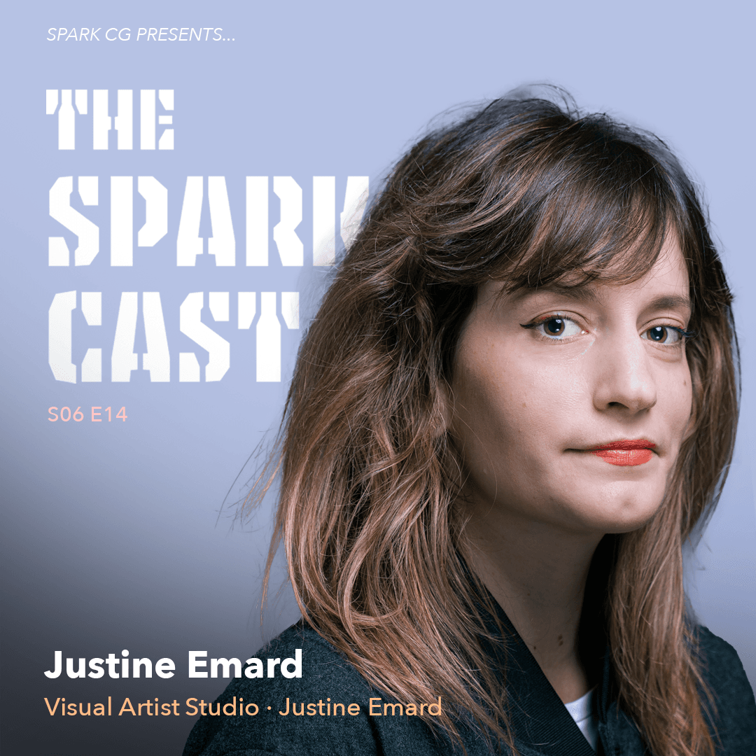 S06E14: Justine Emard: Art in the Data Stream - The Spark Cast cover