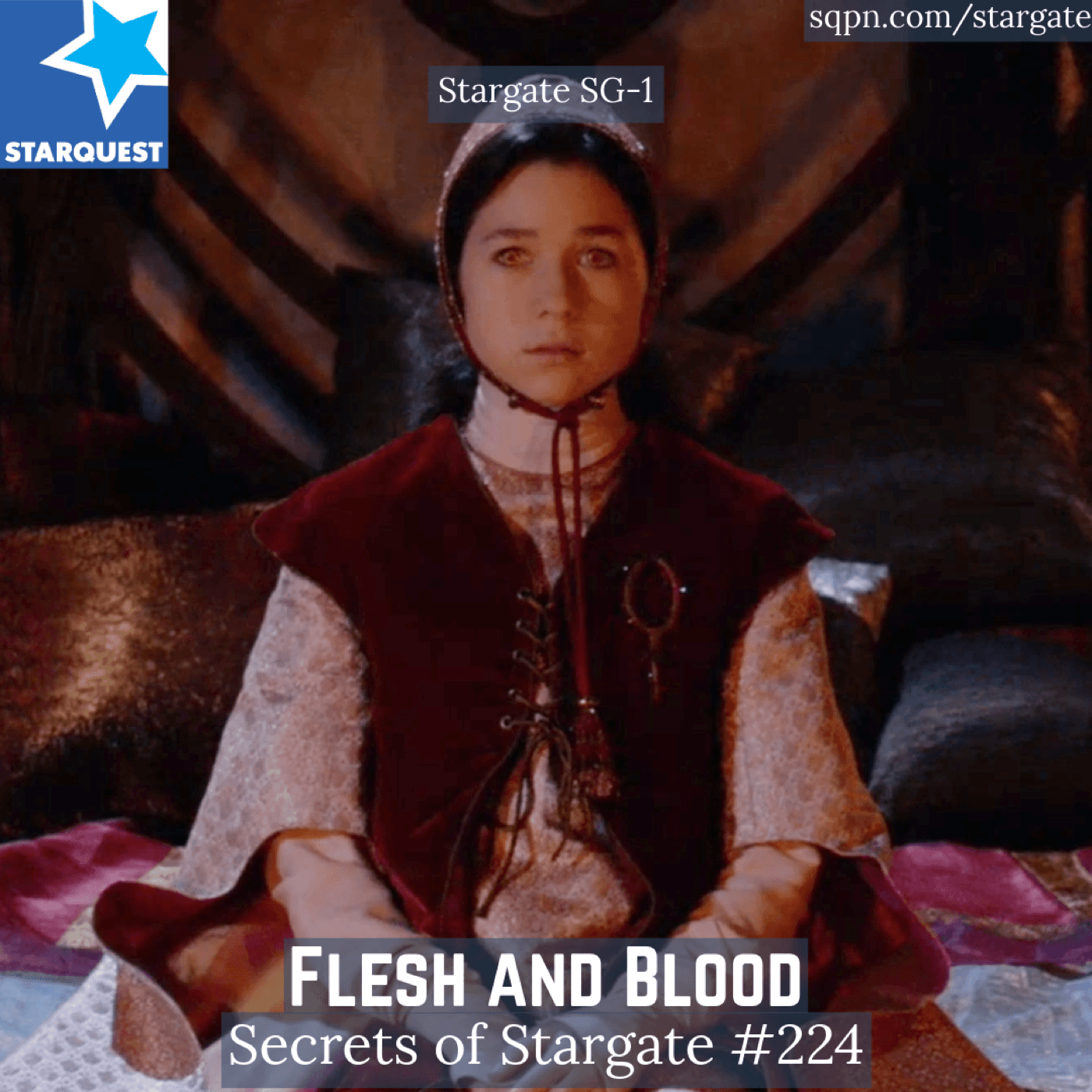 Flesh and Blood (SG1) - Secrets of Stargate cover