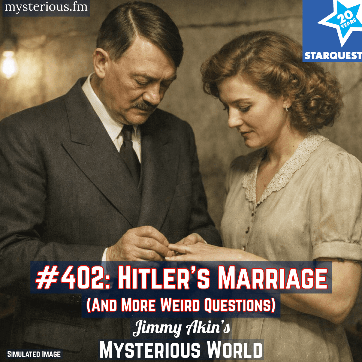 Hitler’s Marriage (and More Weird Questions) - Jimmy Akin's Mysterious World cover