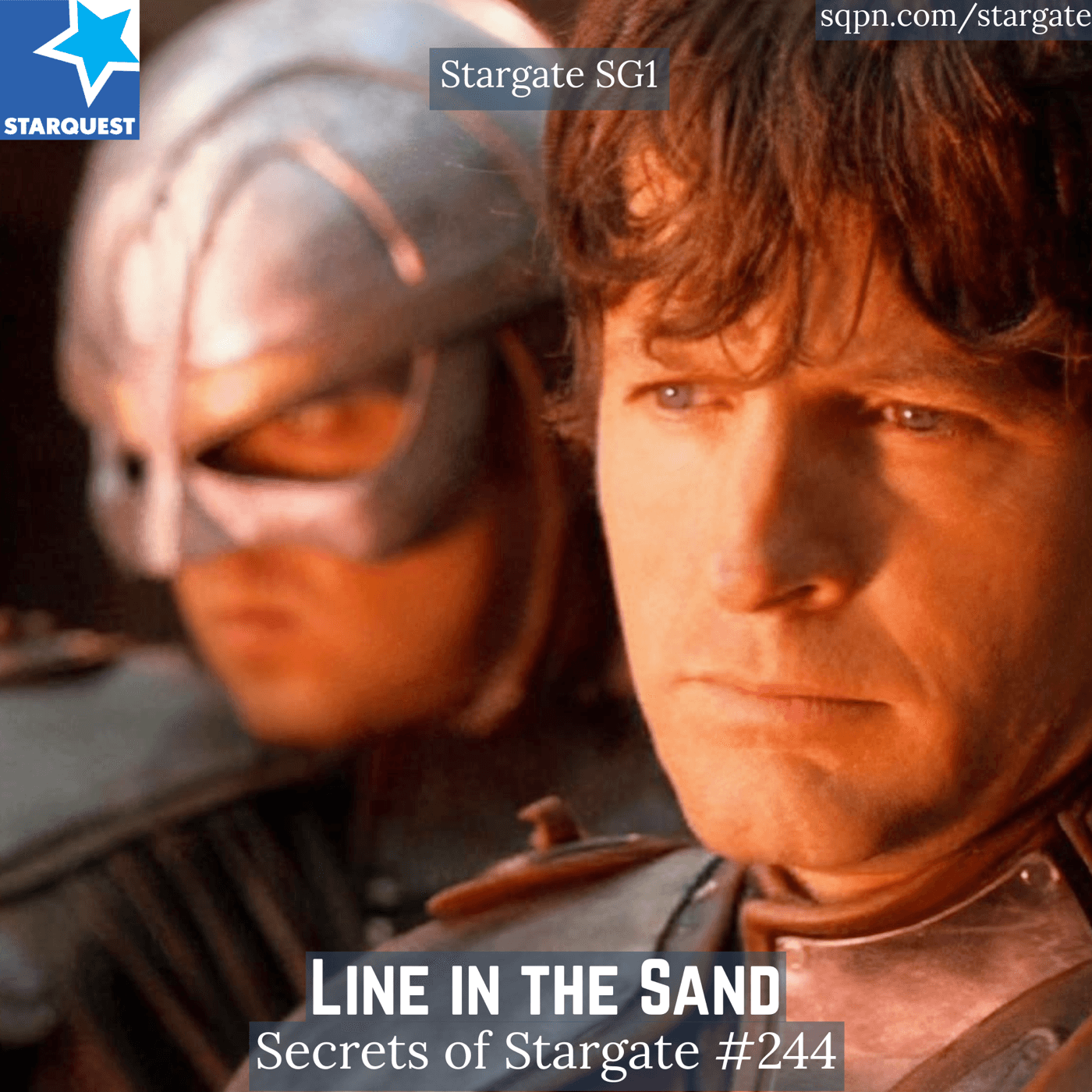 Line in the Sand (SG1) - Secrets of Stargate cover