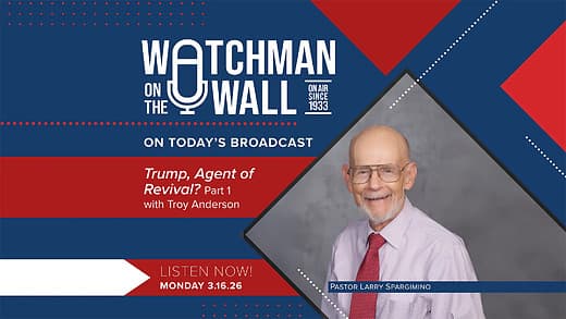Trump, Agent of Revival (Part 1) - Watchman on the Wall cover