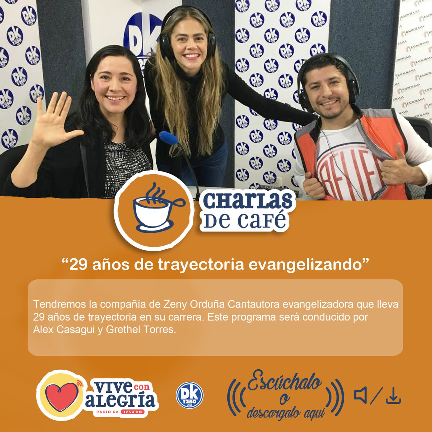 Charlas de café - 29 años de trayectoria evangelizando - Charlas de Café cover