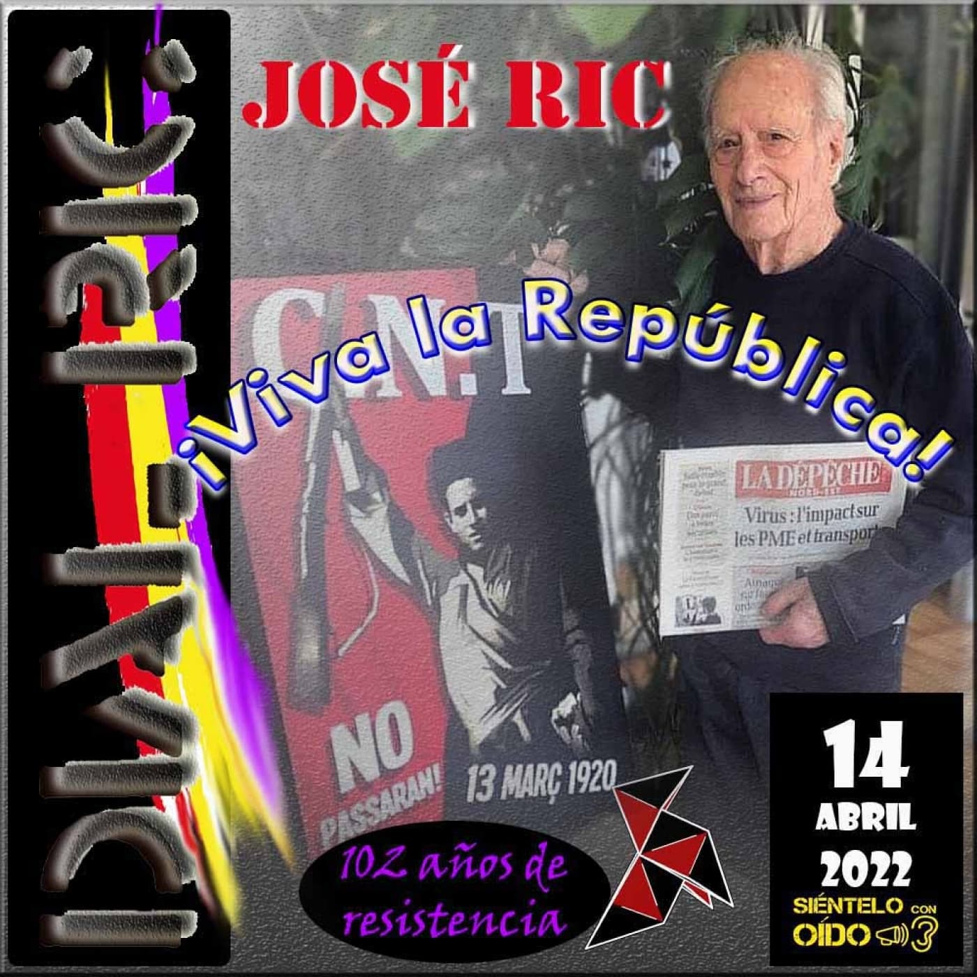 DIAL RIC - 17 - ¡VIVA LA REPÚBLICA! (Testimonio de José Ric) - DIAL - RIC cover