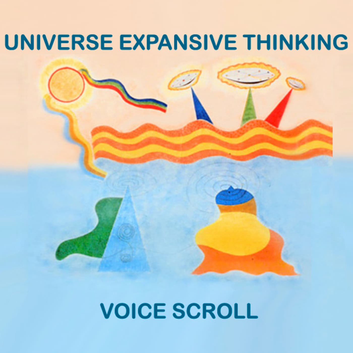 08-06 Divine thinking expansive universe - Scroll Lamb of God cover