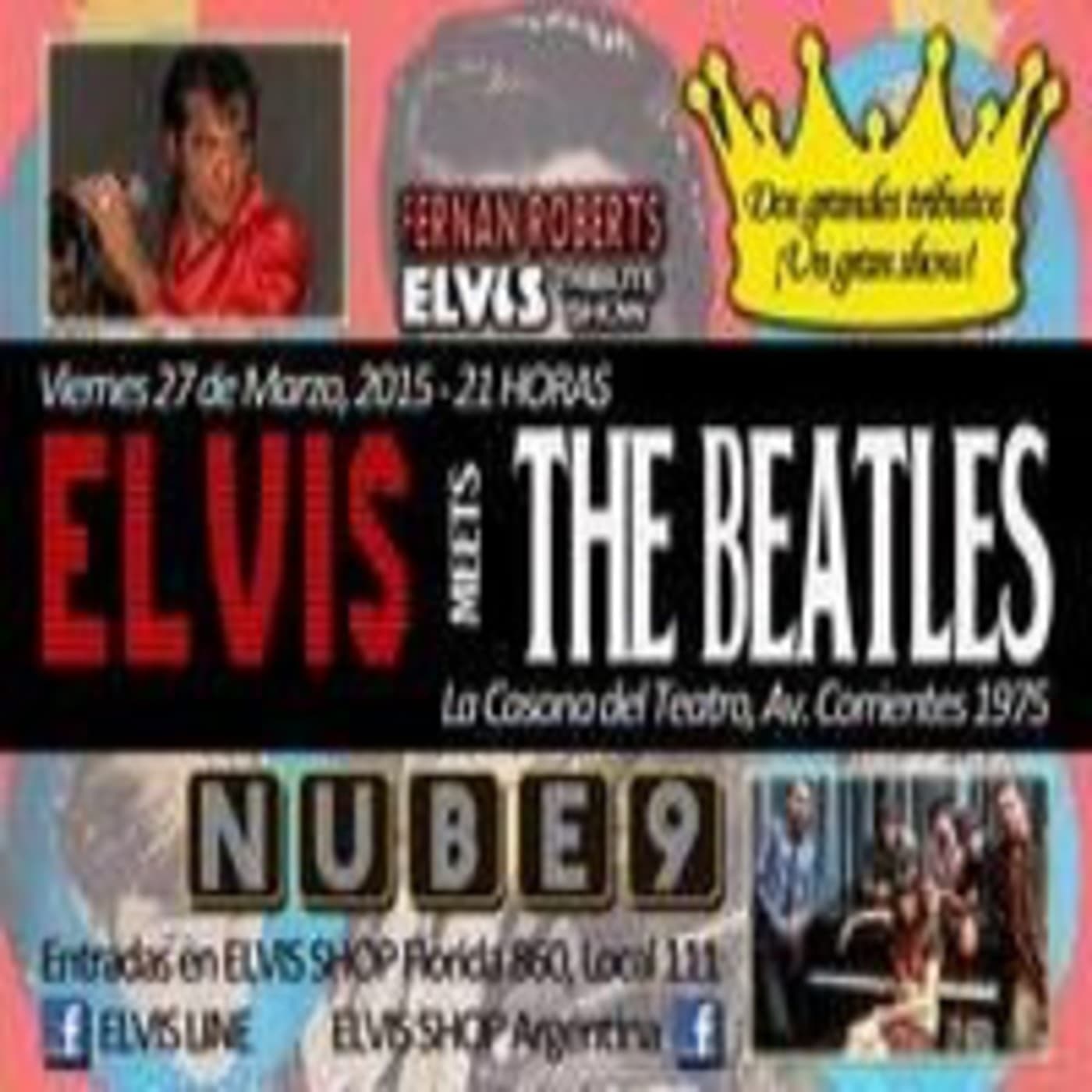 Elvis meets the beatles - Podcast Amigos Elvis Presley cover