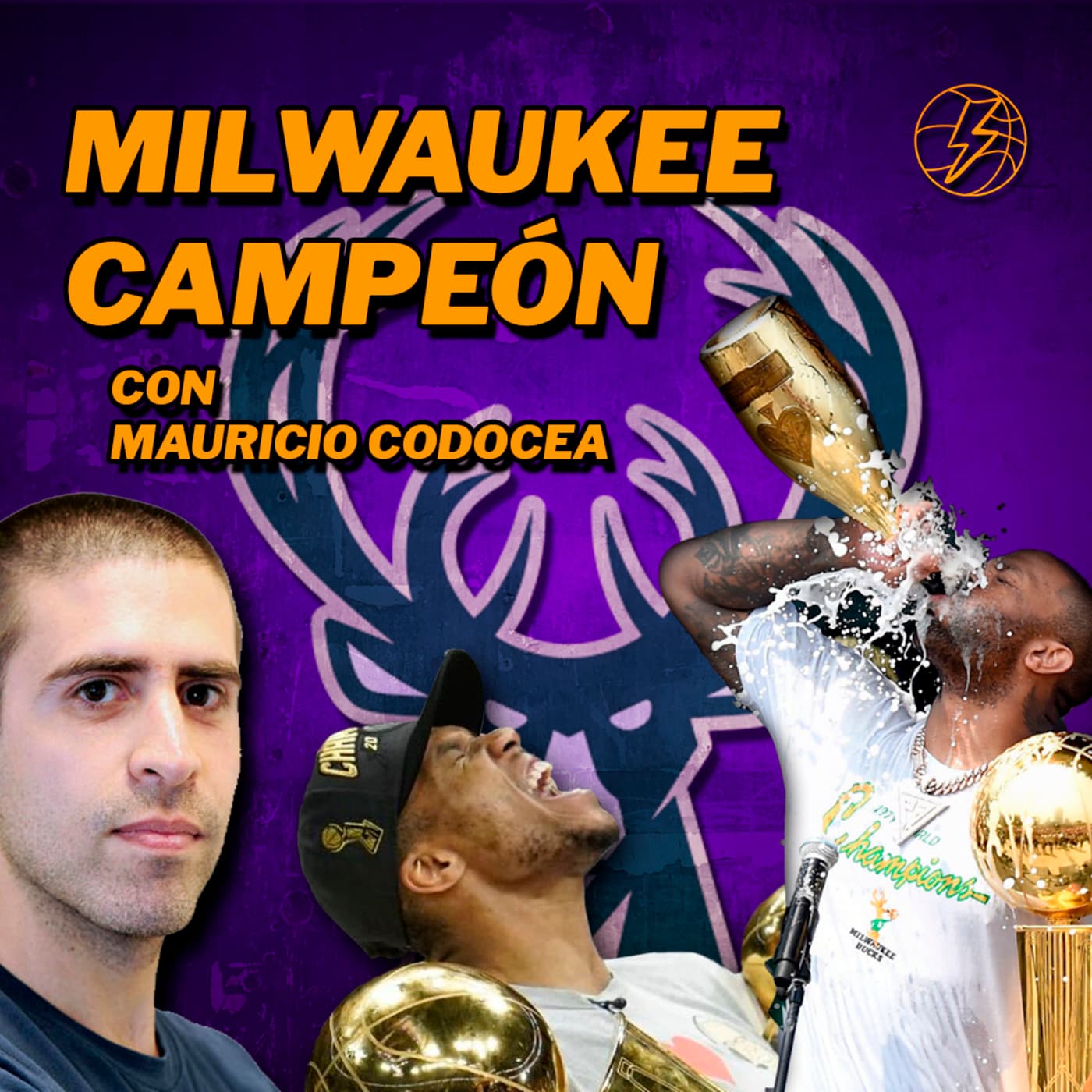 ¡Milwaukee es campeón de la NBA! | con Mauricio Codocea - Flashback Naranja cover