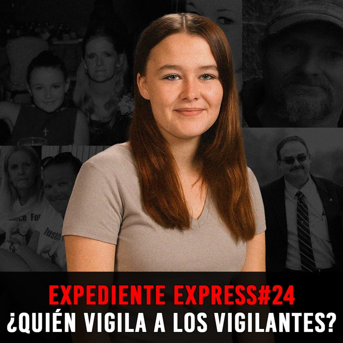 EXPEDIENTE EXPRESS #24: Candace Hiltz | ¿Quién vigila a los vigilantes? - INVESTIGADICTOS True Crime cover