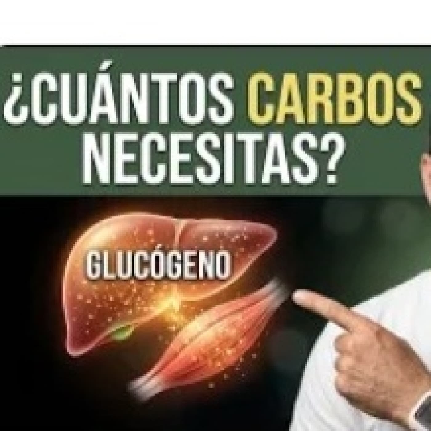 294. ¿Cuántos Carbohidratos Necesitas Realmente? Glucógeno Explicado — PROFE CLAUDIO NIETO cover