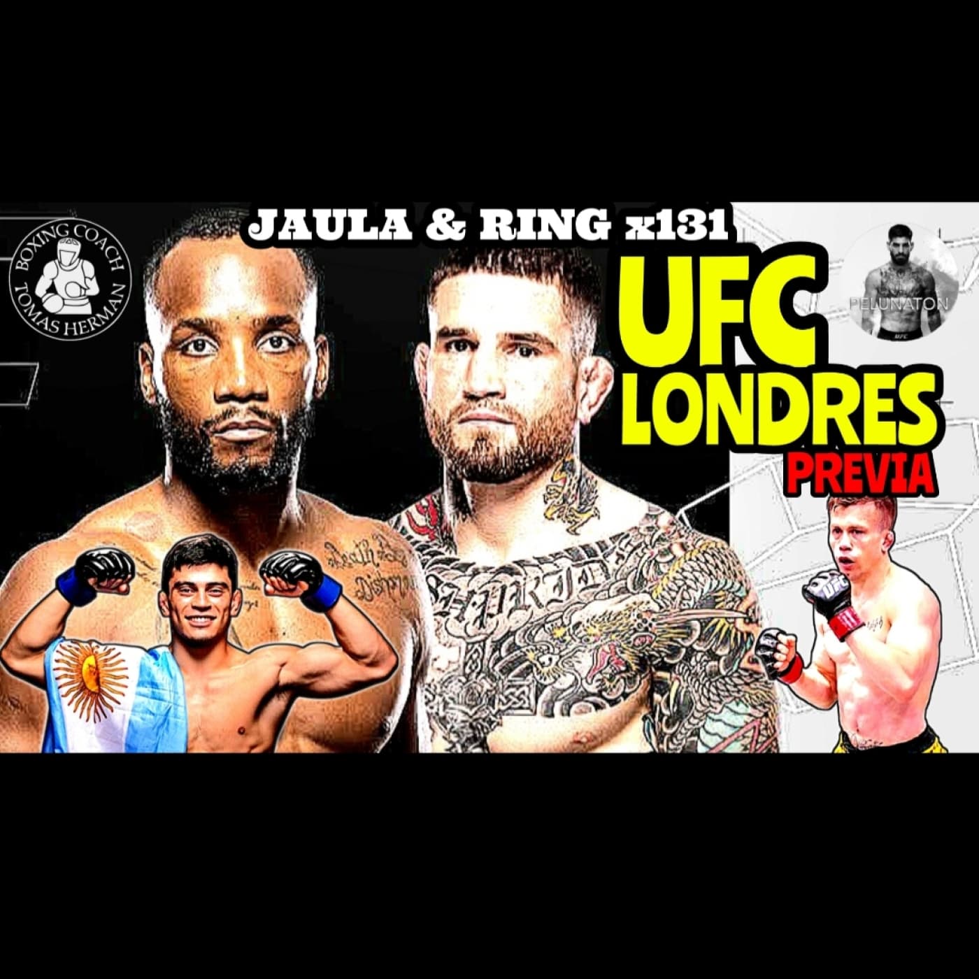 UFC LONDRES Previa | Derrota de Bárez | Impactante "Chino" - Tomás Hermán cover