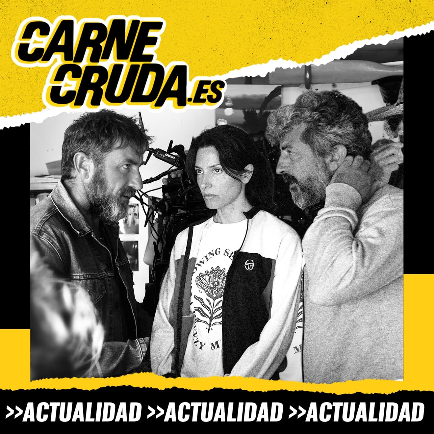 Los Tigres: Antonio de la Torre, Bárbara Lennie y Alberto Rodríguez (CARNE CRUDA #1566) — Carne Cruda - PROGRAMAS cover