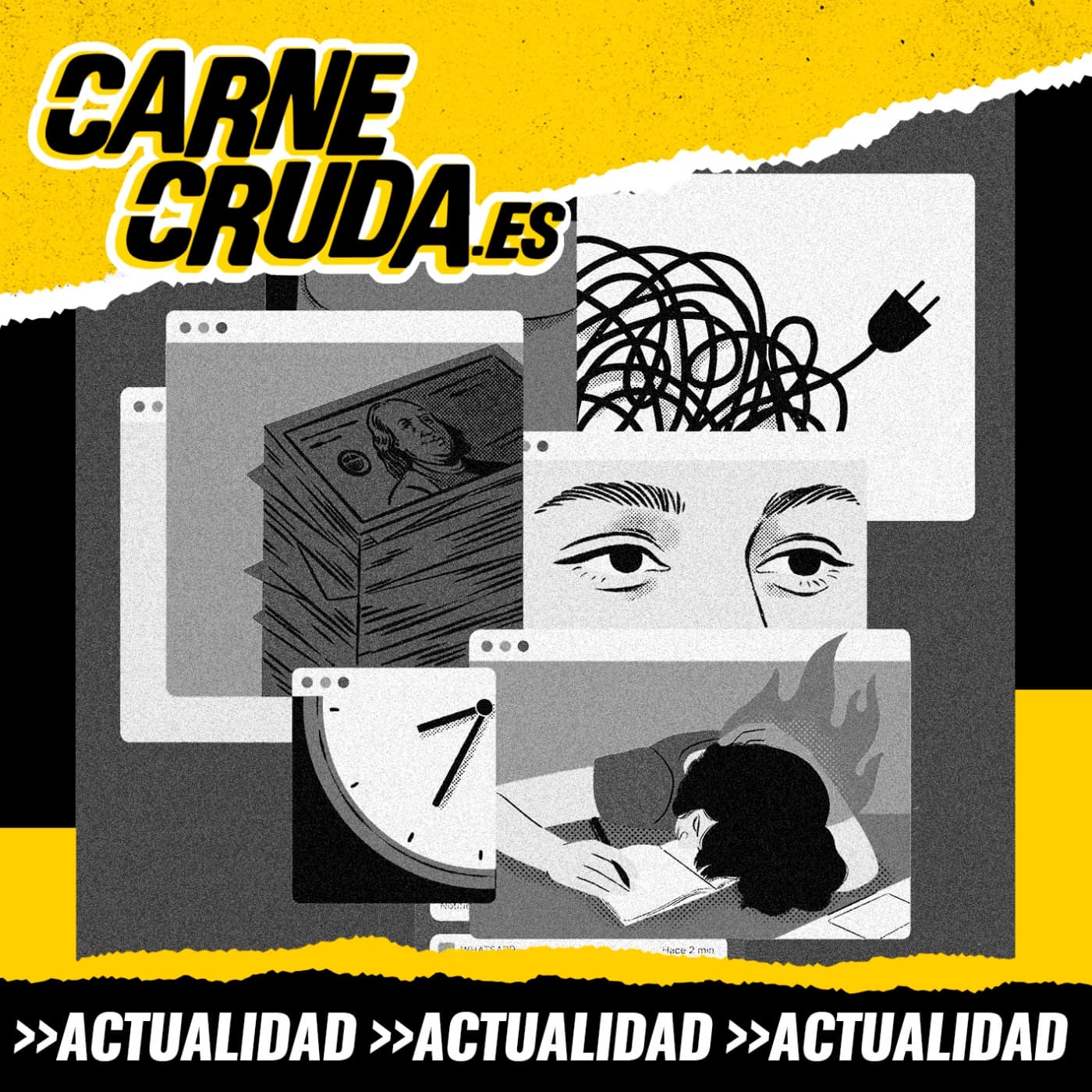 La generación que iba a ser lo que quisiera (CARNE CRUDA #1650) - Carne Cruda - PROGRAMAS cover